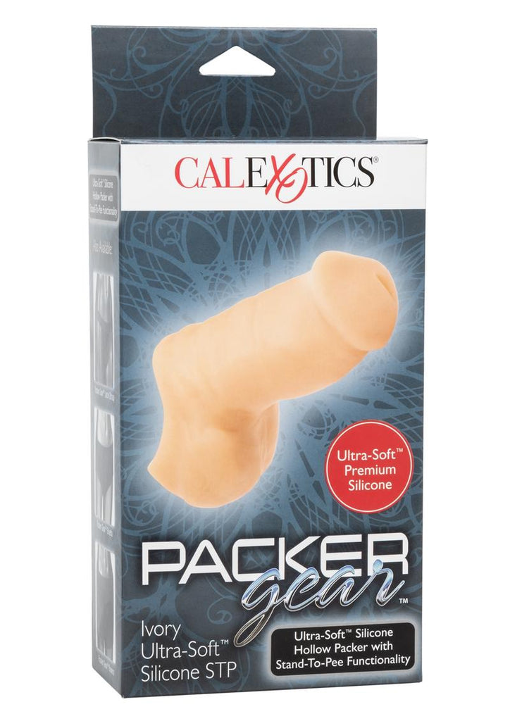 Packer Gear Ultra-Soft Silicone STP Hollow Packer - Ivory/Vanilla