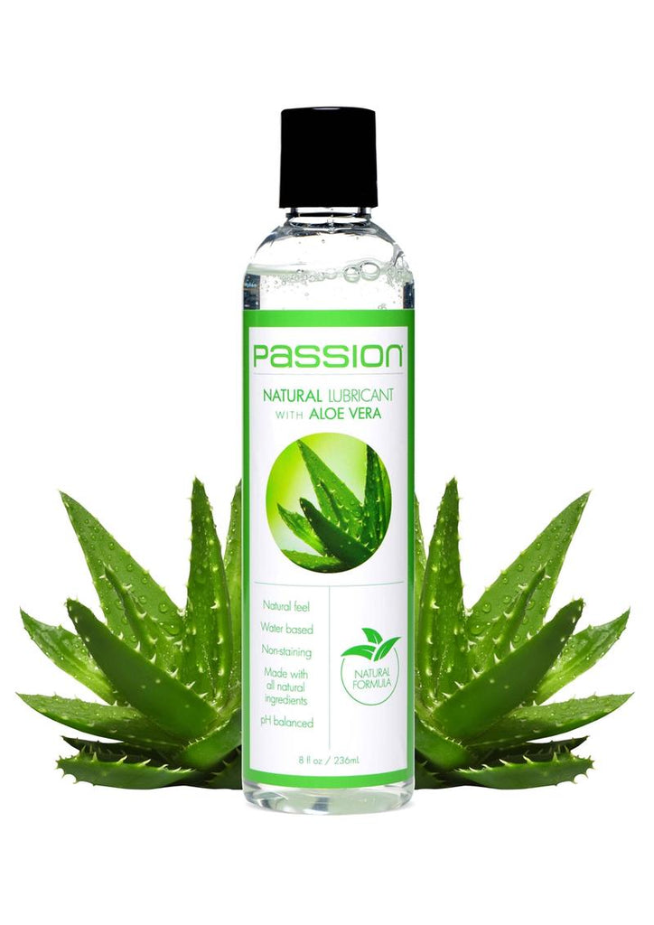 Passion Natural Water Based Lubricant with Aloe Vera - 8oz