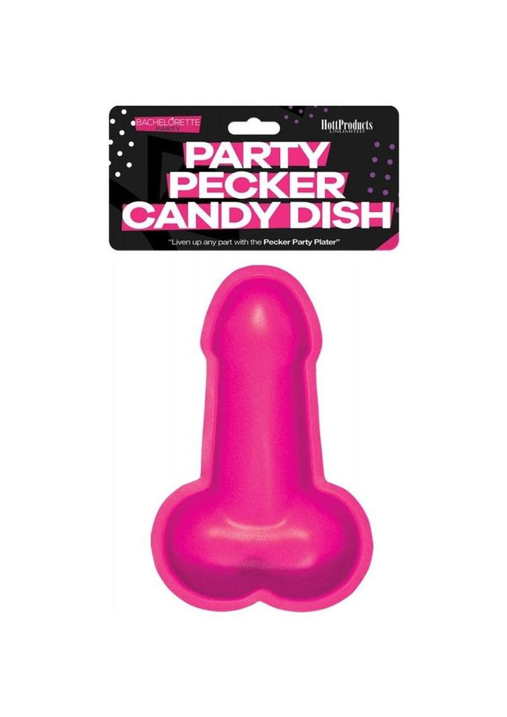 Pecker Party Candy Dish - Pink - 3 Per Pack