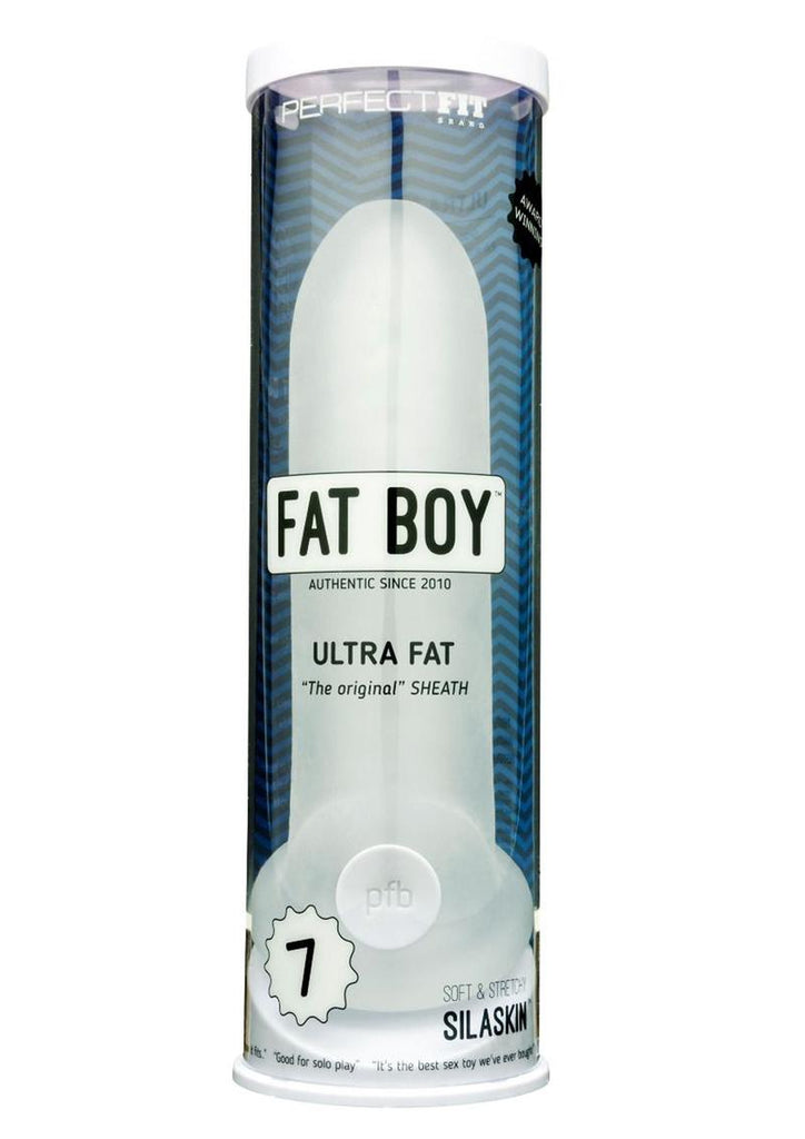 Perfect Fit Fat Boy Ultra Fat The Original Sheath - Clear - 7in