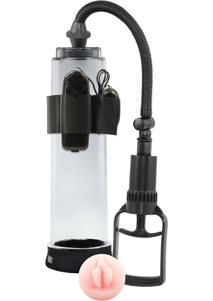 Performance Vx4 Male Enhancement Penis Pump System - Black/Clear - 10in