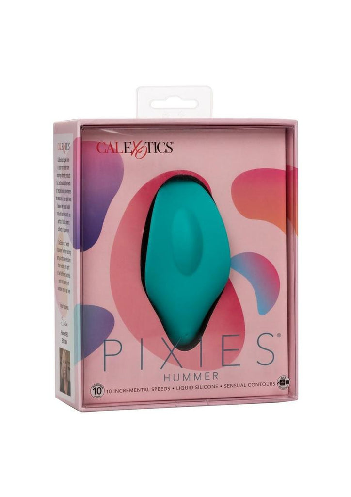Pixies Hummer Rechargeable Silicone Massager - Green