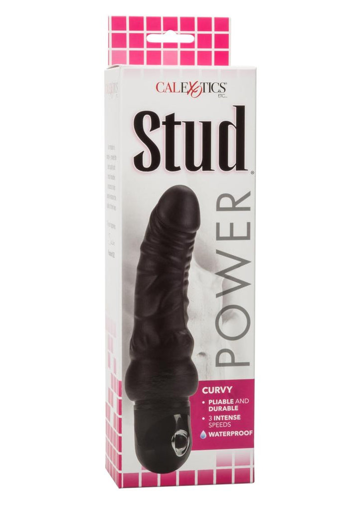 Power Stud Curvy Vibrator - Black