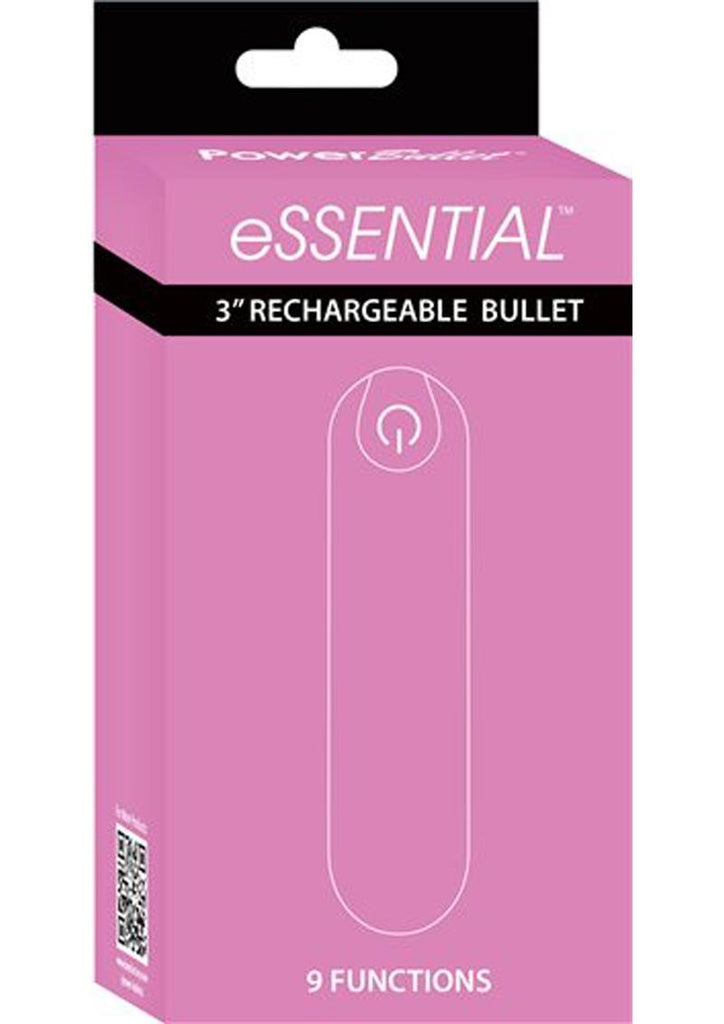 Powerbullet Essential Rechargeable Vibrating Bullet - Pink