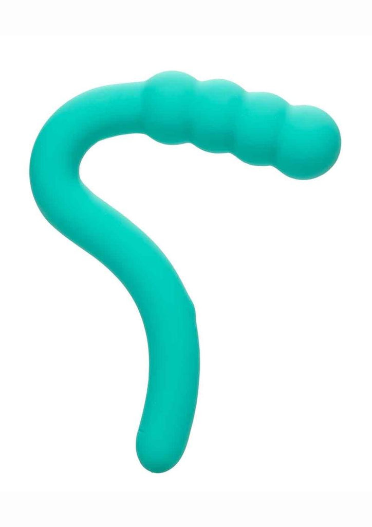 Pretty Little Wands Bubbly Rechargeable Silicone Vibrator - Aqua/Green