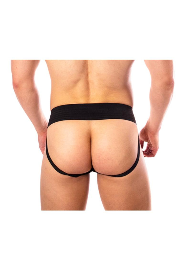 Prowler Red Hole Punch Jock - Black - Small
