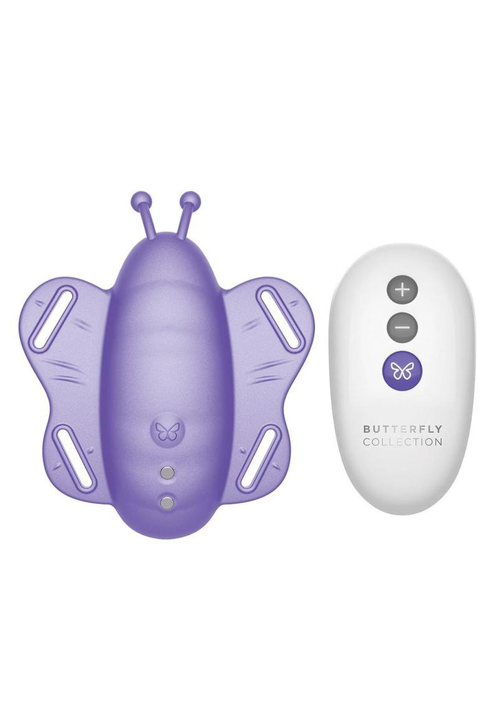 Remote Control Butterfly Panty Vibe - Purple