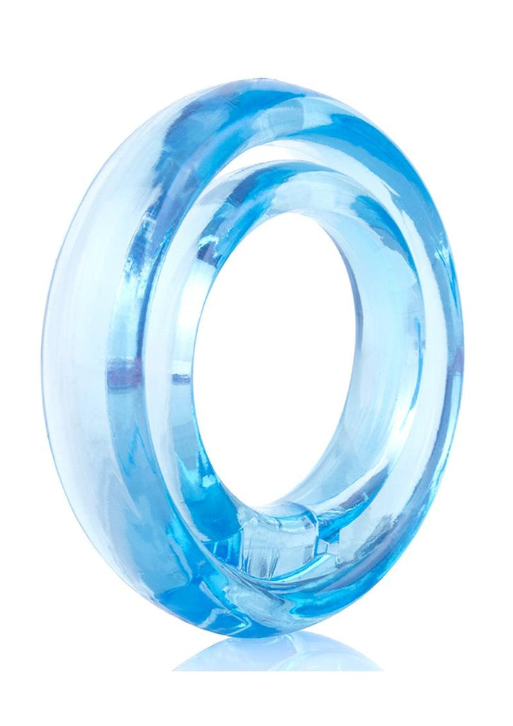 Ringo 2 Stretchy Cock Ring with Testicle Sling - Blue