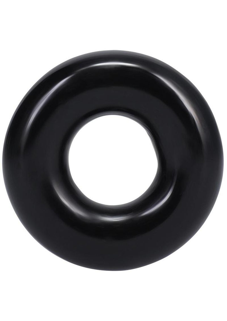 Rock Solid The 2x Donut Cock Ring - Black - XXLarge