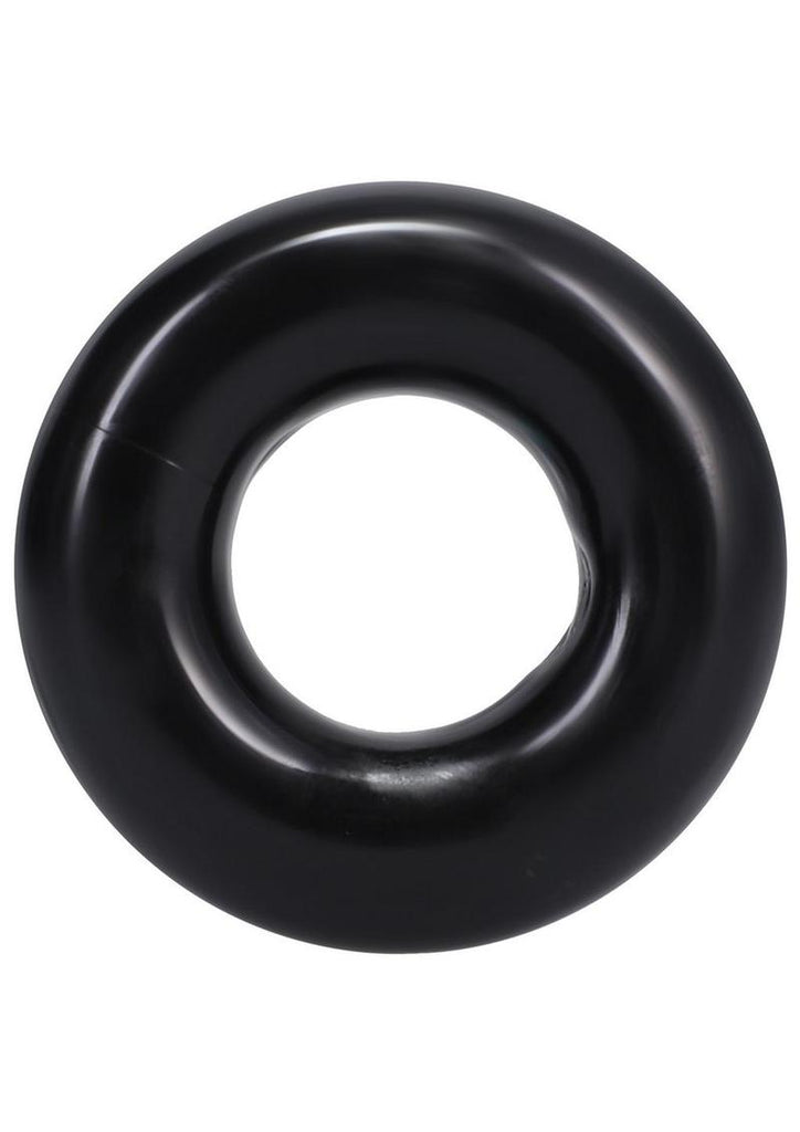 Rock Solid The 3x Donut Cock Ring - Black - 3XLarge