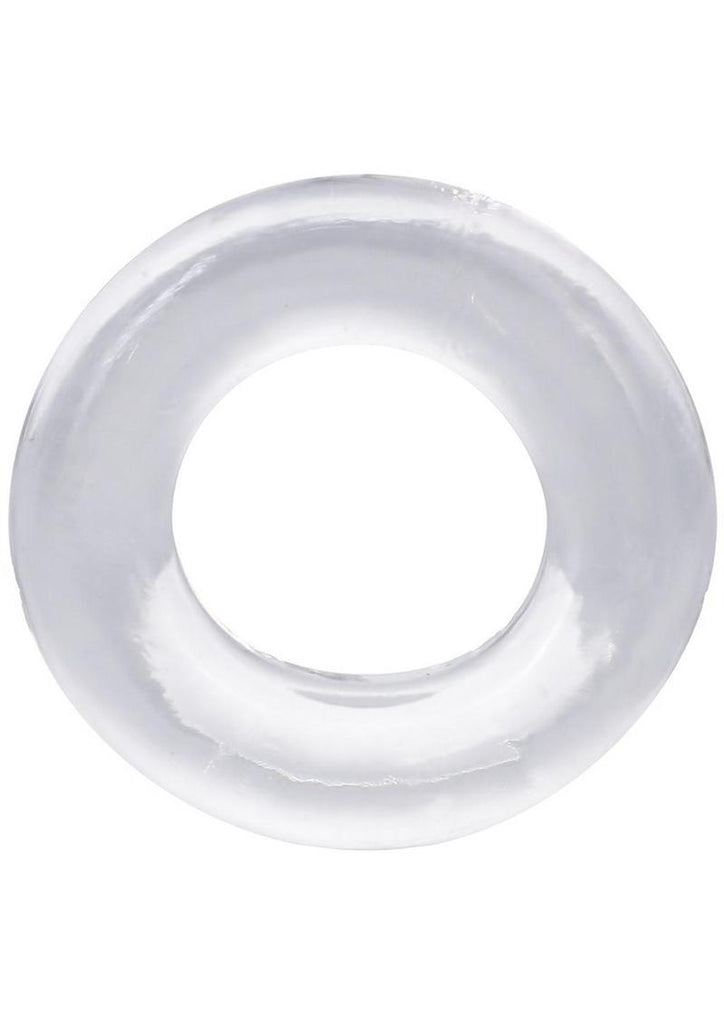 Rock Solid The Donut 4x Cock Ring - Clear - 4XLarge
