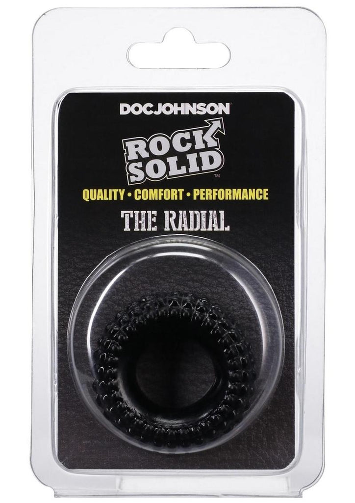 Rock Solid The Radial Cock Ring - Black