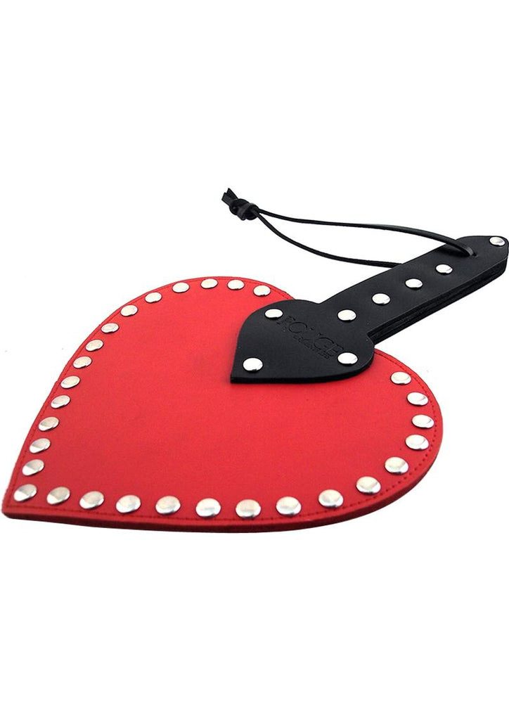 Rouge Heart Paddle - Black/Red