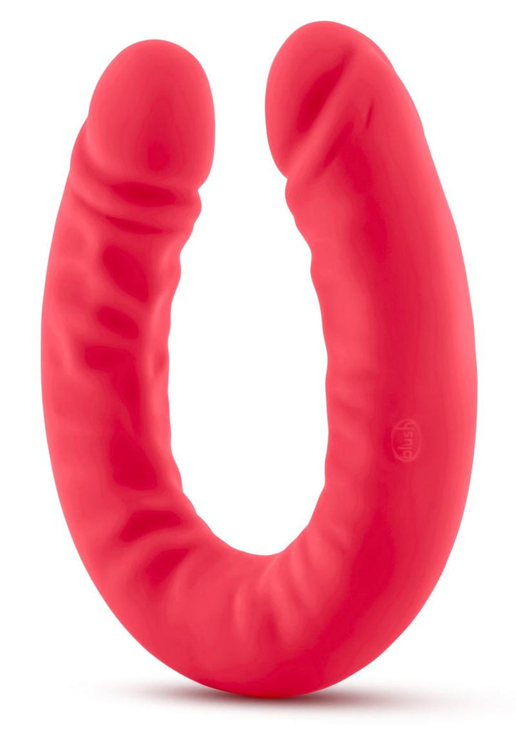 Ruse Silicone Double Headed Dildo 18in - Cerise - Red