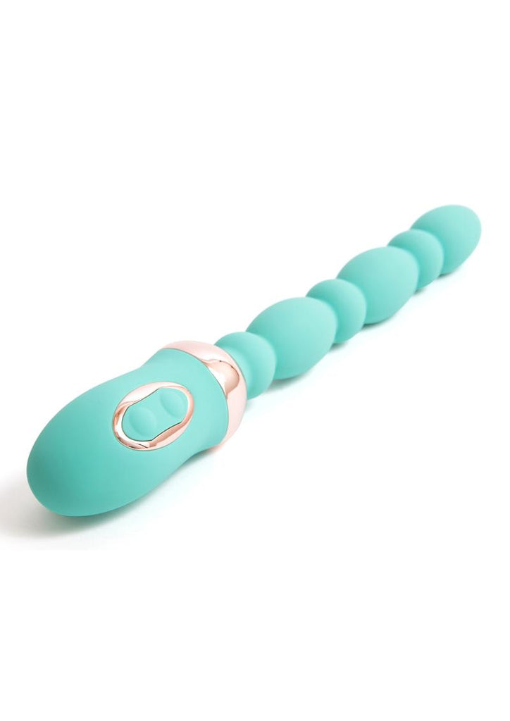 Sensuelle Flexii Beads Silicone Rechargeable Probe - Blue/Electric Blue