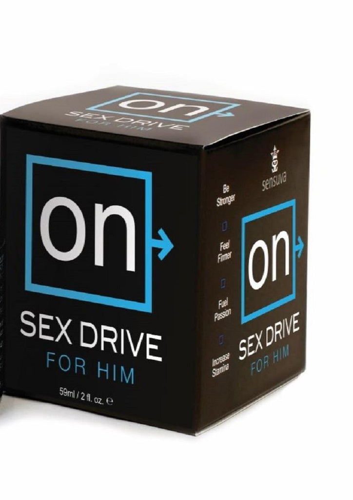 Sensuva On Sex Drive For Him Arousal - Cream - 2oz