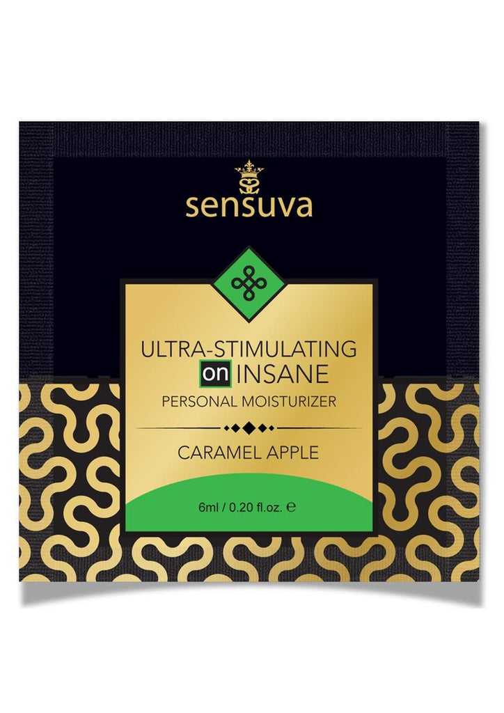 Sensuva Ultra Stimulating On Insane Caramel Apple Flavored Lubricant - .2oz