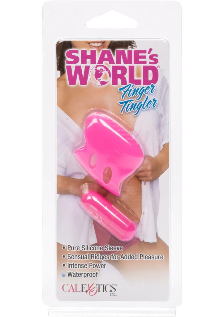 Shane's World Finger Tingler Silicone Mini Massager Waterproof - Pink