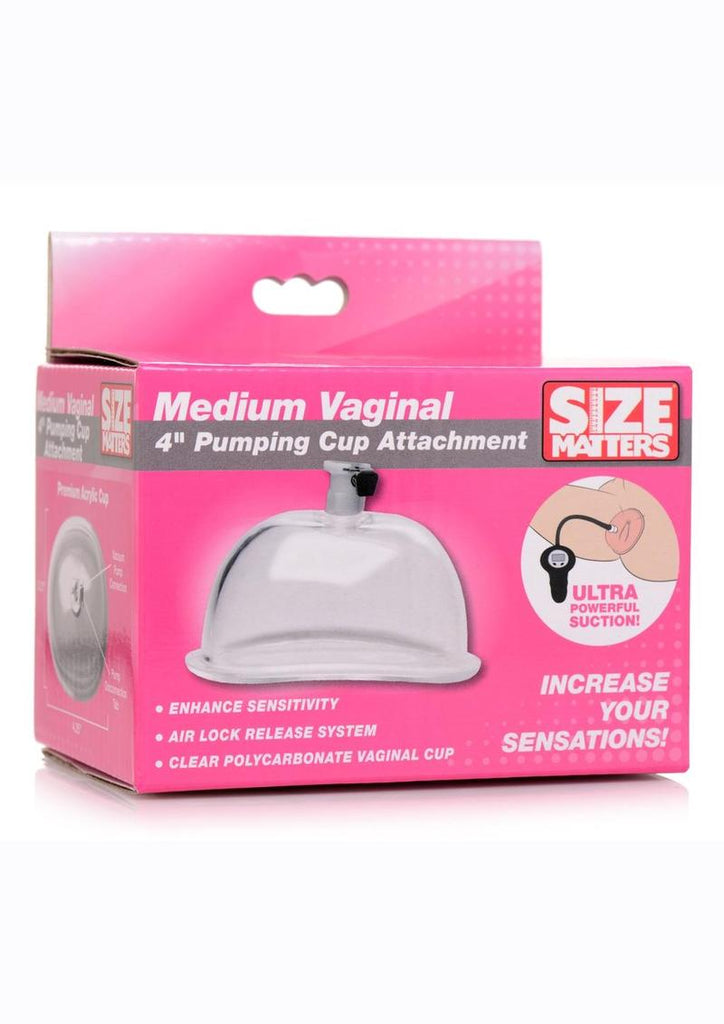 Size Matters Pussy Pumping Cylinder - Clear