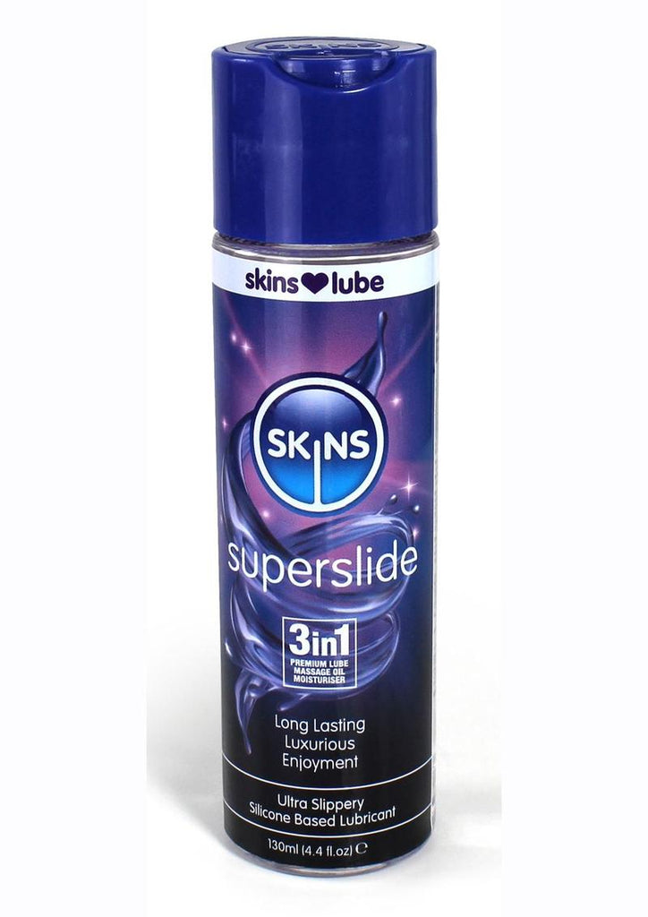Skins Super Slide Silicone Based Lubricant - 4.4oz