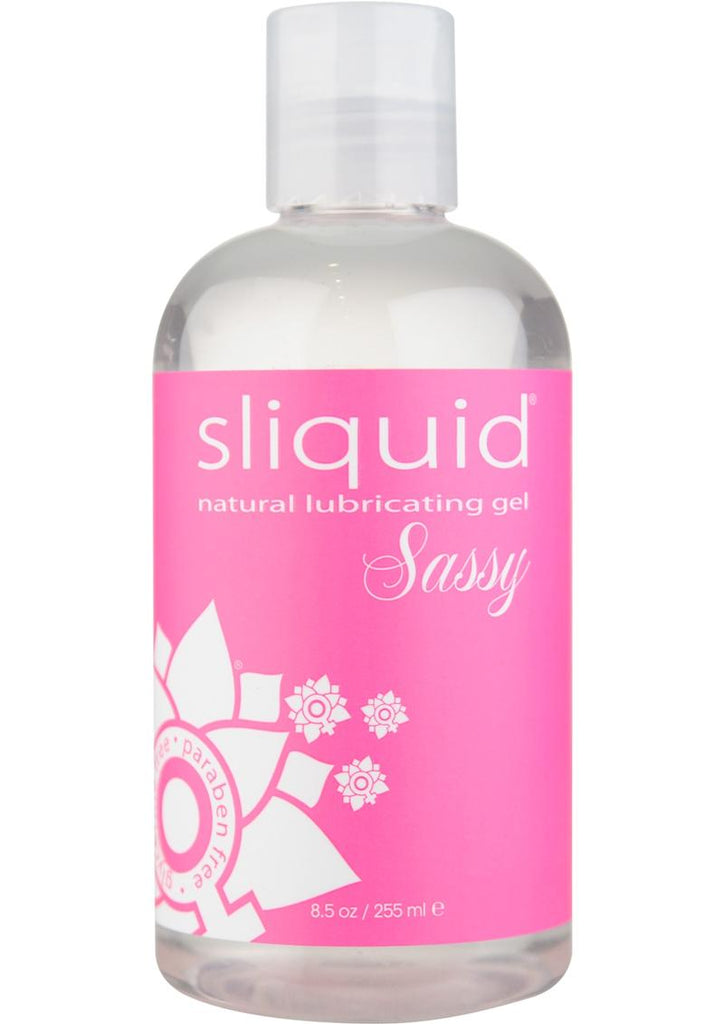 Sliquid Naturals Sassy Intimate Gel Water Based Anal Lubricant - 8.5oz