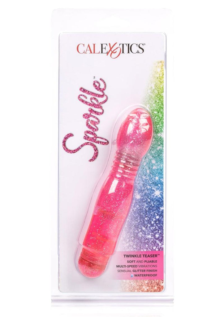 Sparkle Twinkle Teaser Vibrator Waterproof - Pink - 5.5in