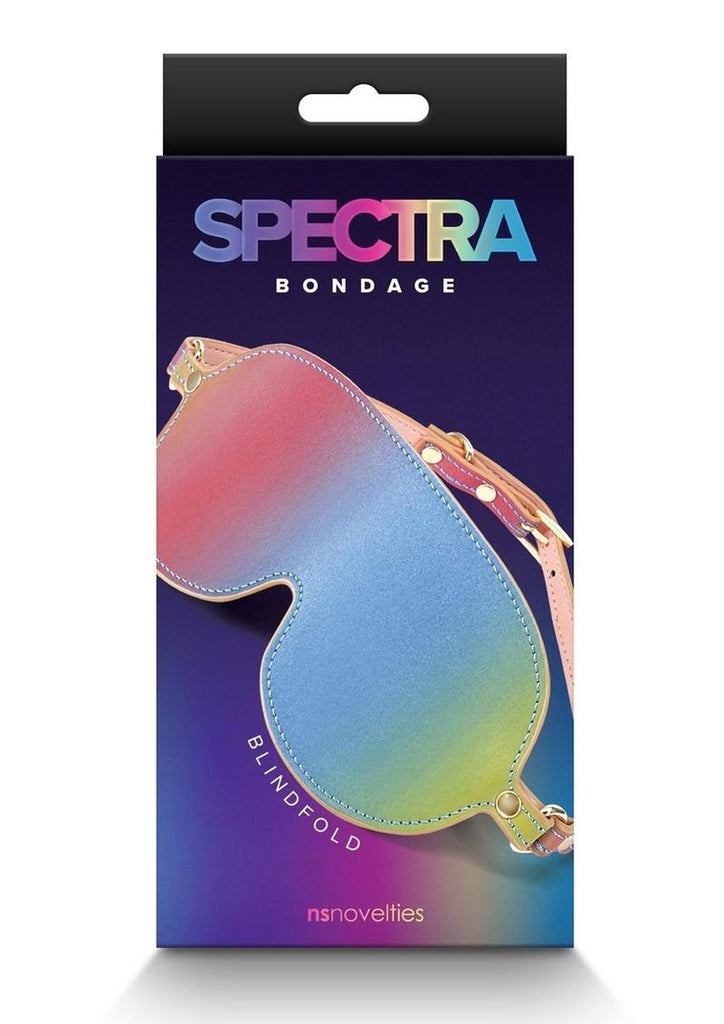 Spectra Bondage Blindfold - Multicolor/Rainbow