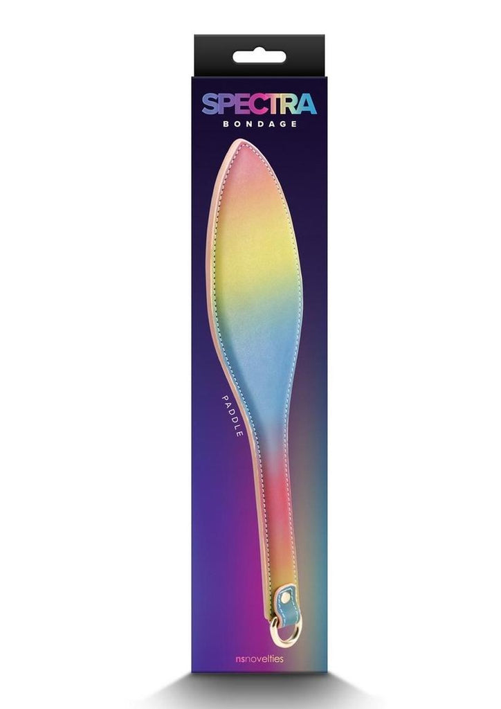 Spectra Bondage Paddle - Multicolor/Rainbow