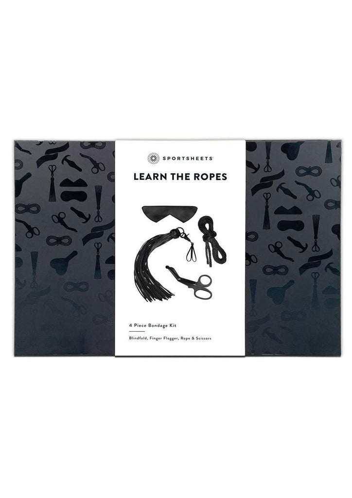Sportsheets Learn The Ropes Kit - Black