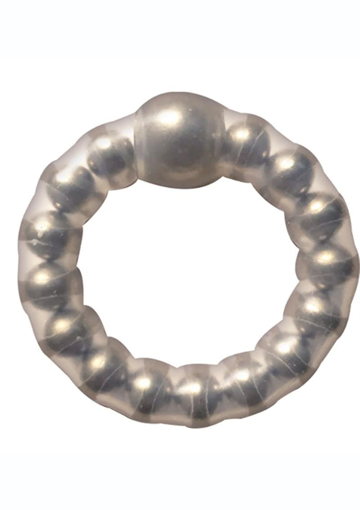 Superball Cockring Silicone - Clear