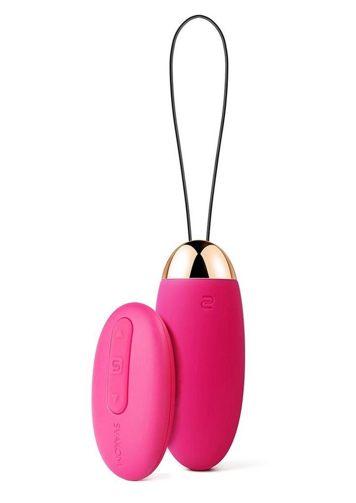Svakom Elva Remote Control Bullet Vibrator - Gold/Pink/Plum/Red