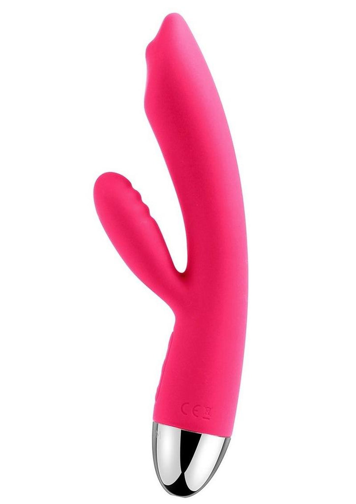 Svakom Trysta Rechargeable Silicone G-Spot Vibrator - Pink/Plum/Red/Silver