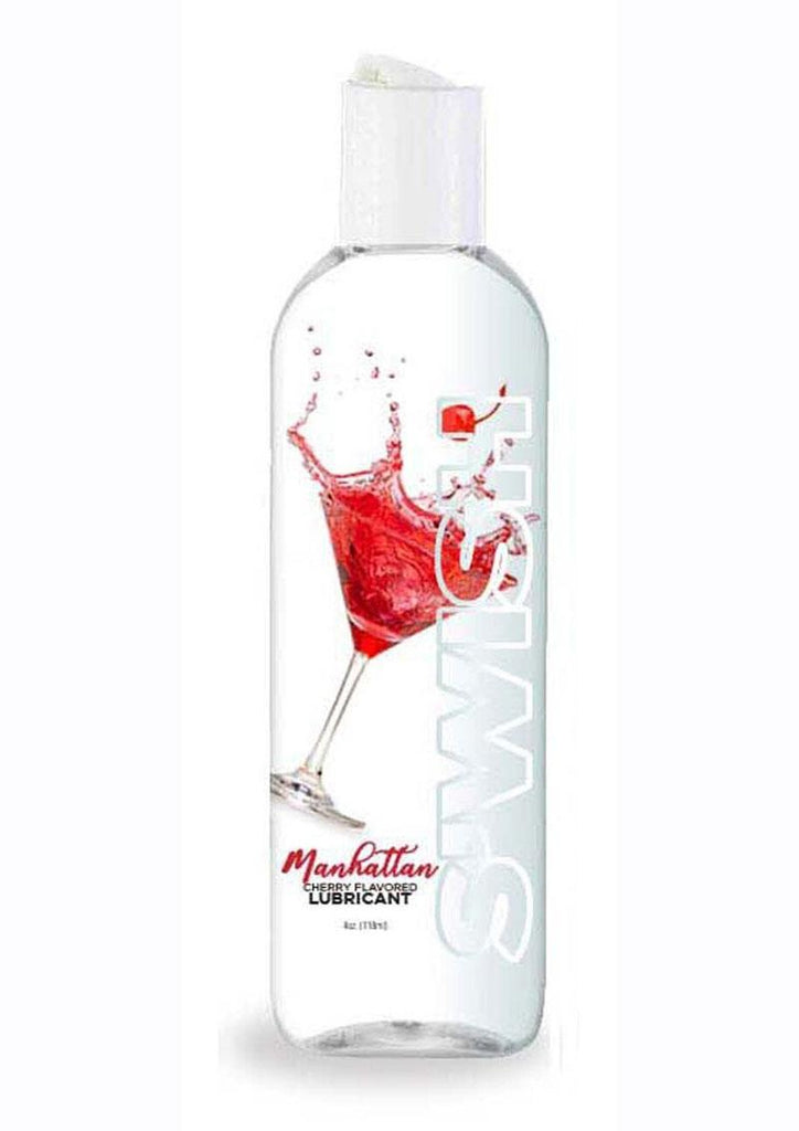 Swish Manhattan Water Based Flavored Lubricant Cherry - 4oz