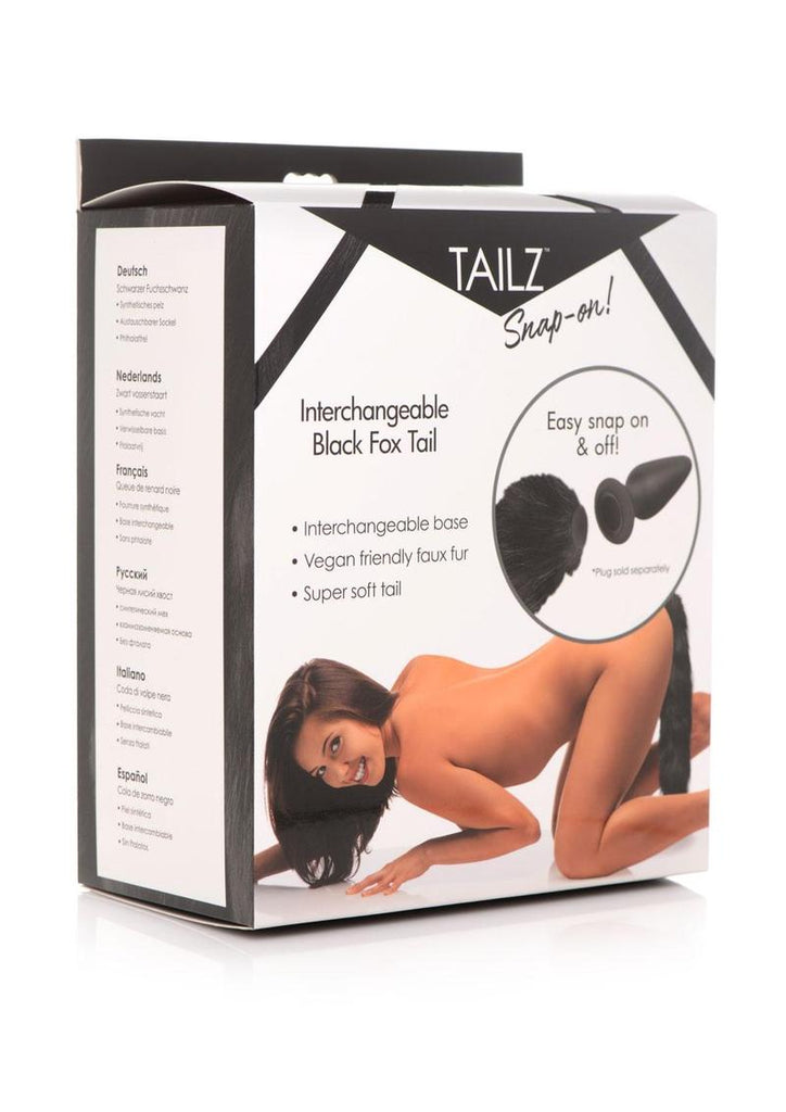 Tailz Interchangeable Fox Tail Accessory - Black