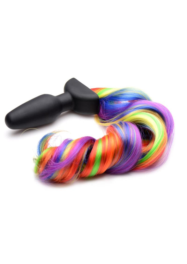 Tailz Vibrating Rainbow Tail - Multicolor/Rainbow
