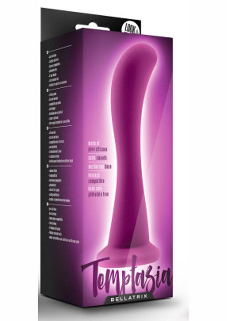 Temptasia Bellatrix Silicone Dildo - Plum/Purple - 6.25in