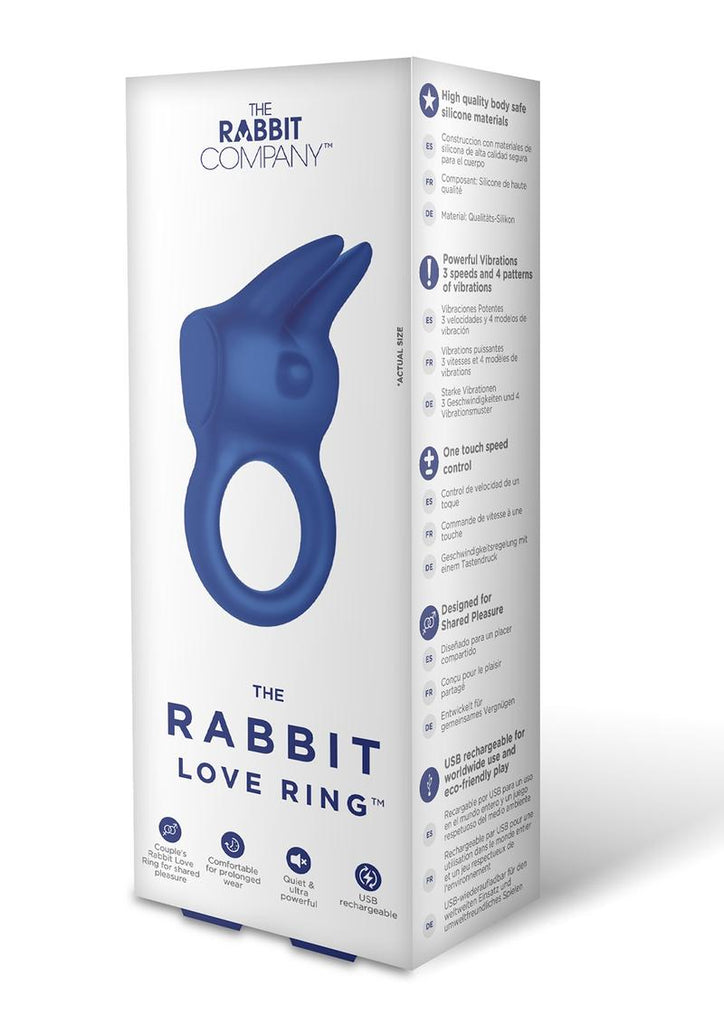 The Rabbit Company Rabbit Love Ring - Navy
