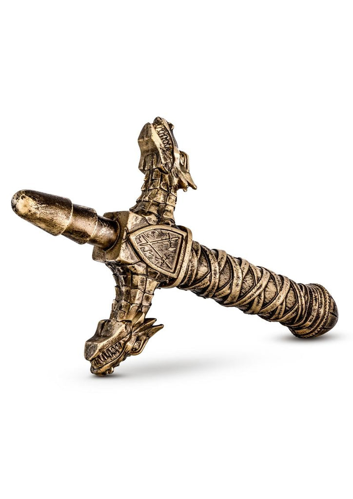 The Realm Drago Lock On Dragon Sword Handle 11.3in - Bronze