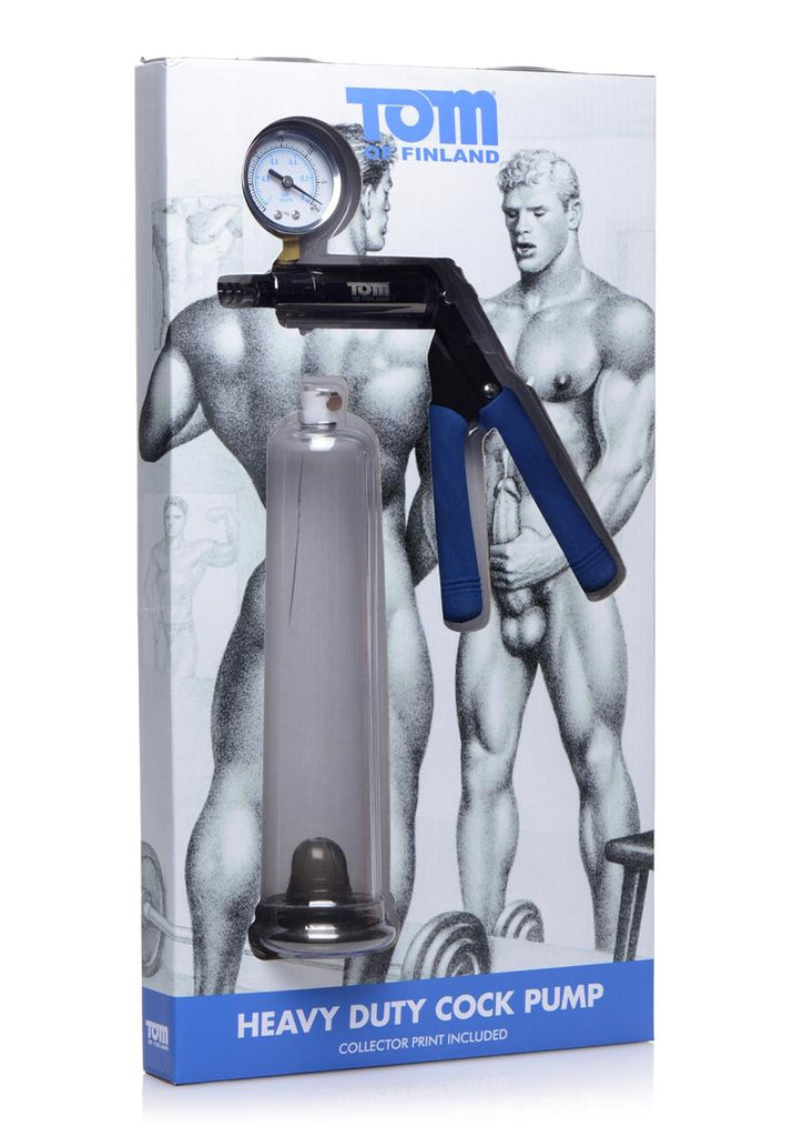 Tom Of Finland Heavy Duty Cock Pump - Clear