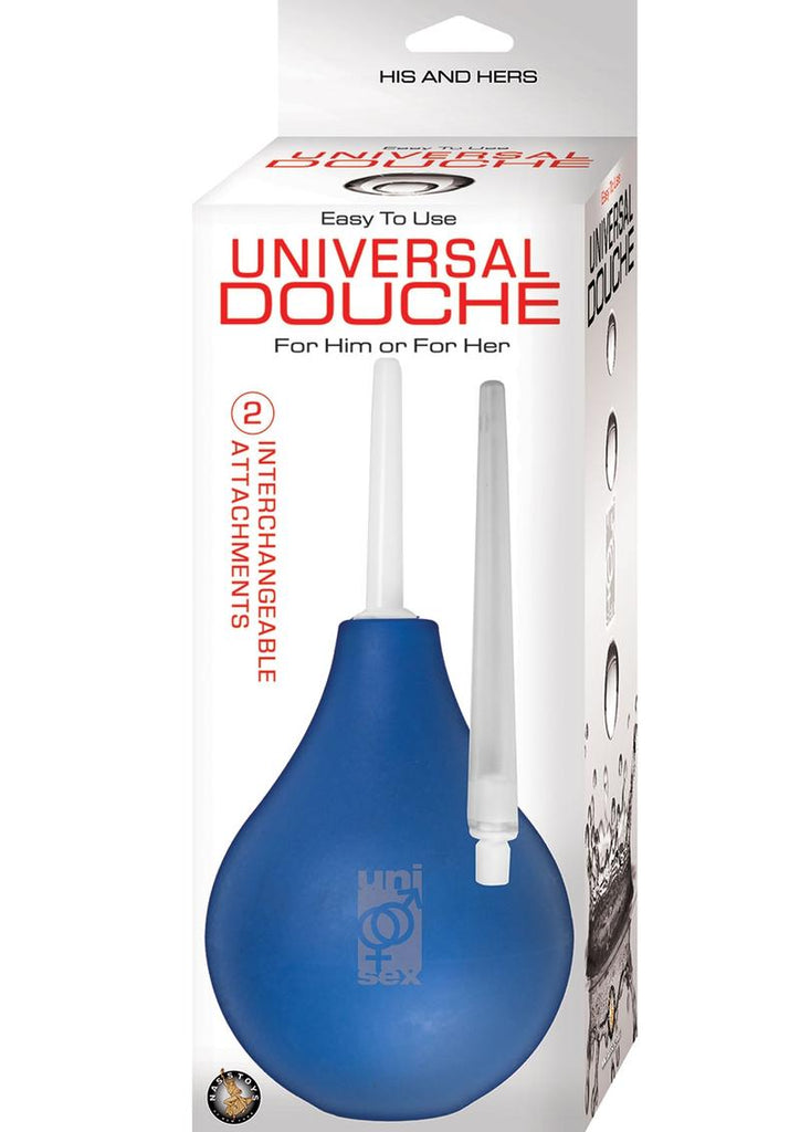Universal Silicone Douche - Blue