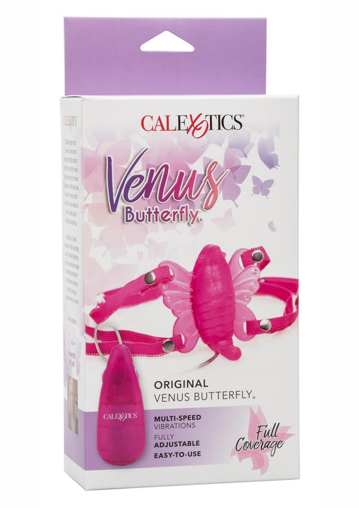 Venus Butterfly Original Strap-On with Remote Control - Pink