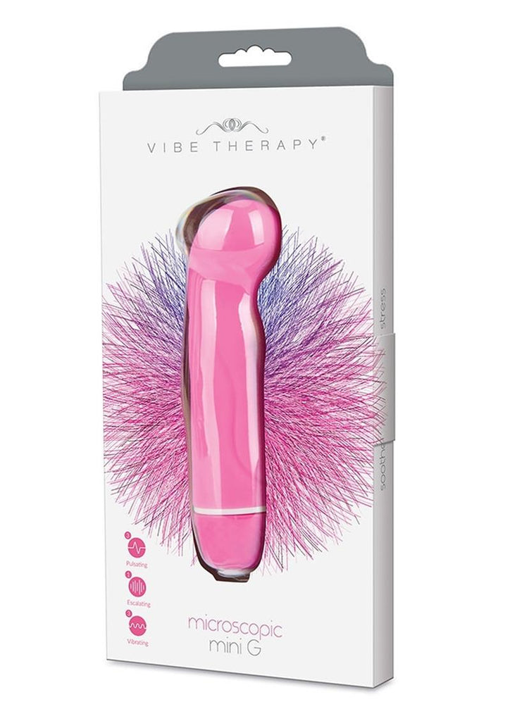 Vibe Therapy Microscopic Mini G Silicone Vibrator - Pink
