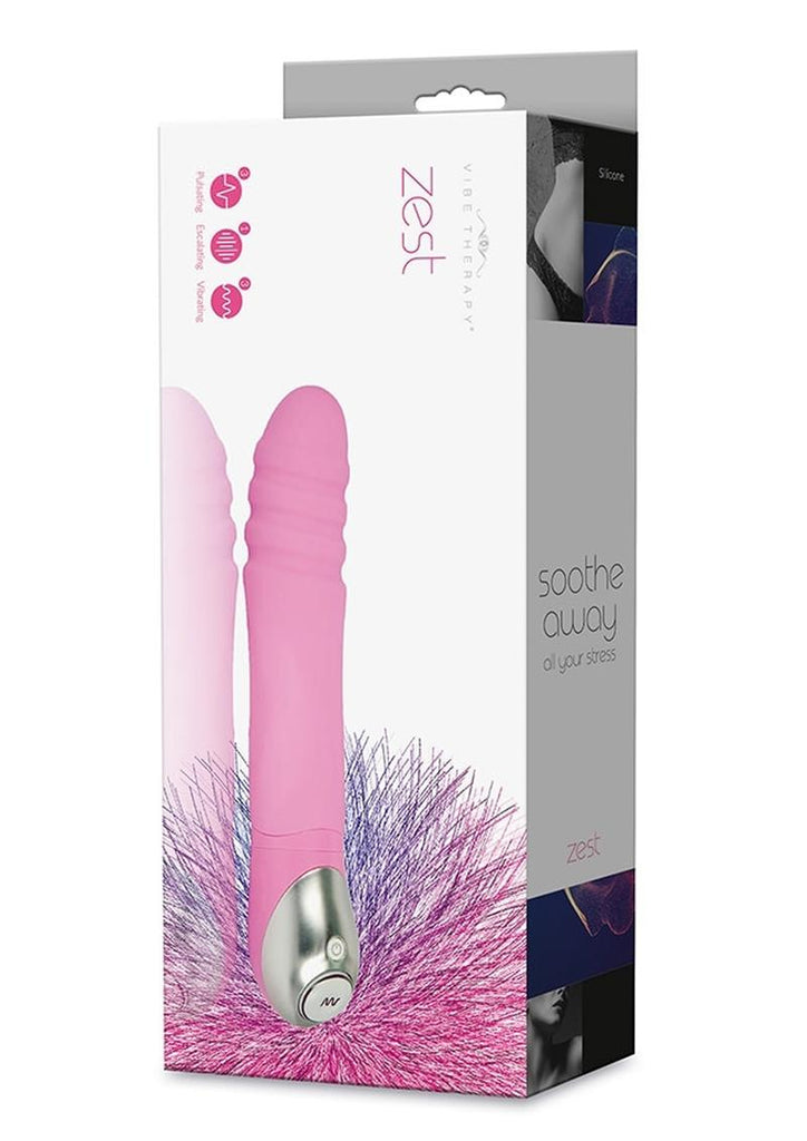 Vibe Therapy Zest Silicone Vibrator - Pink