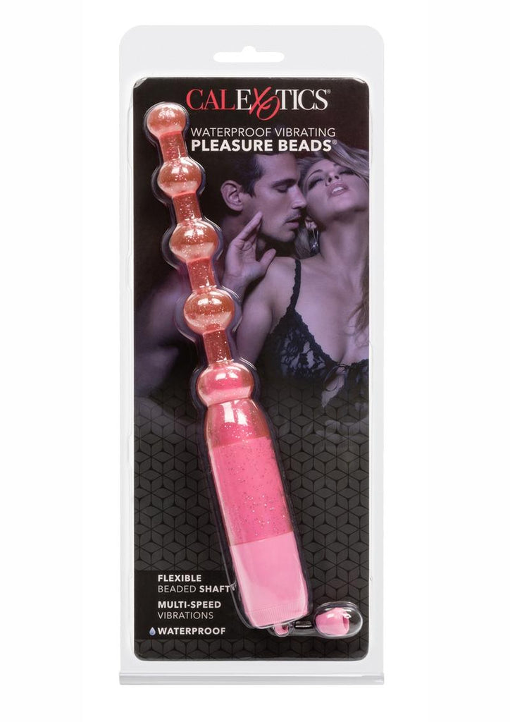 Vibrating Pleasure Beads Anal Beads - Pink