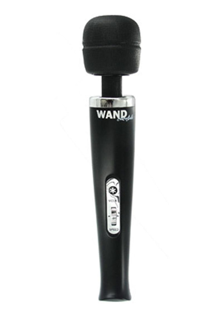 Wand Essentials 8 Speed 8 Function Rechargeable Wand Massager - 110v - Black