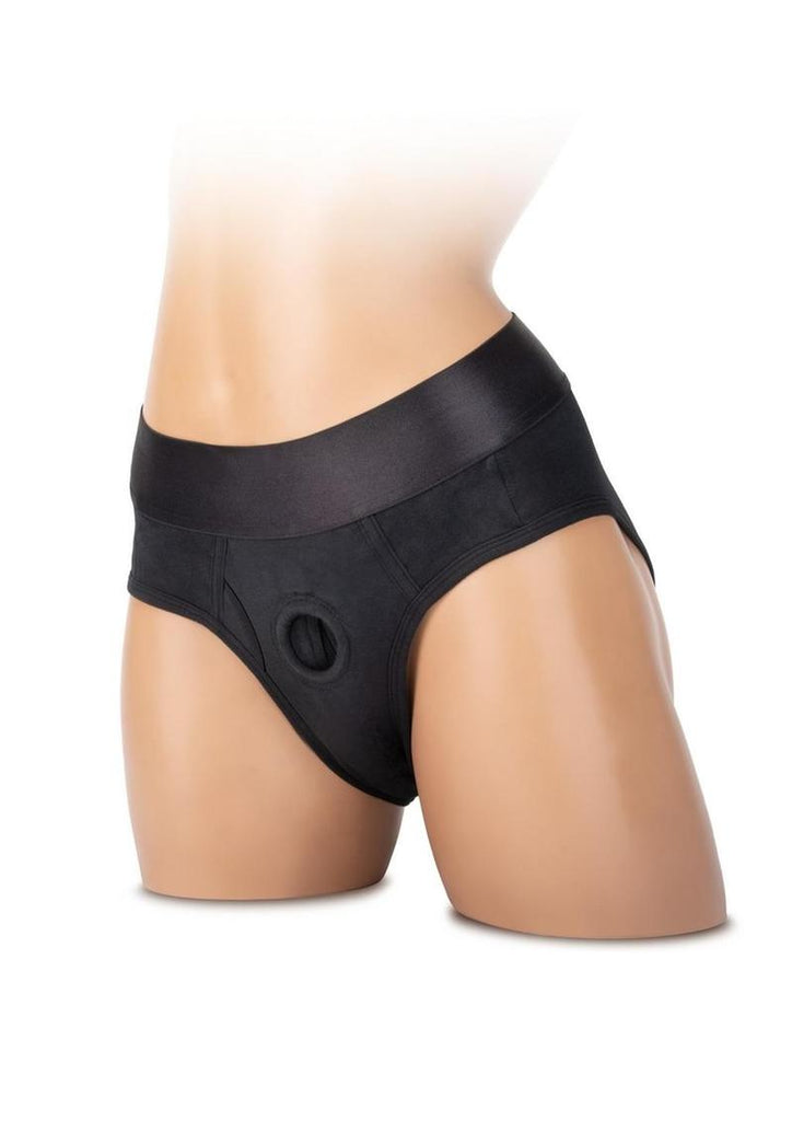 WhipSmart Brief Harness - Black - Small
