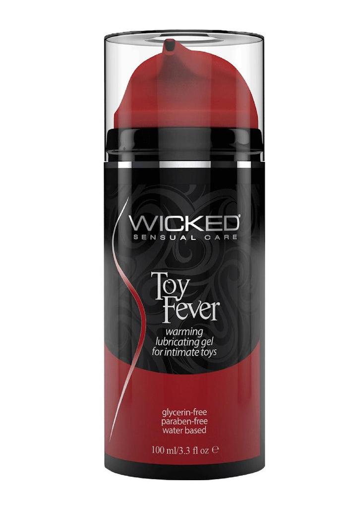 Wicked Toy Fever Warming Water Based Gel Lubricant - 3.3oz