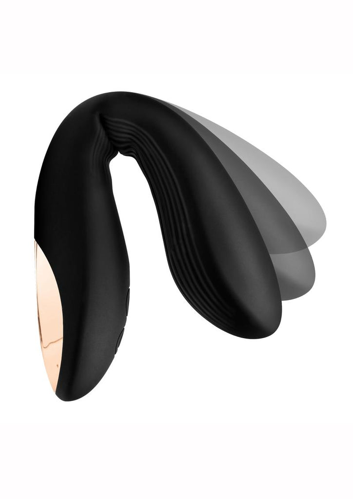 Wonder Vibes Bendable Silicone Vibrator - Black
