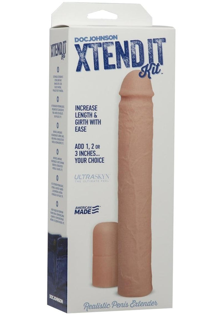 Xtend It Penis Extender Kit - Vanilla/White