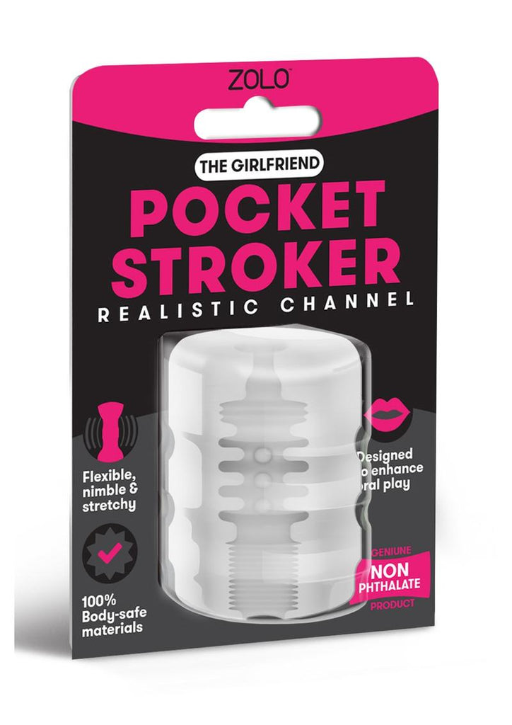 ZOLO Girlfriend Pocket Stroker - Clear